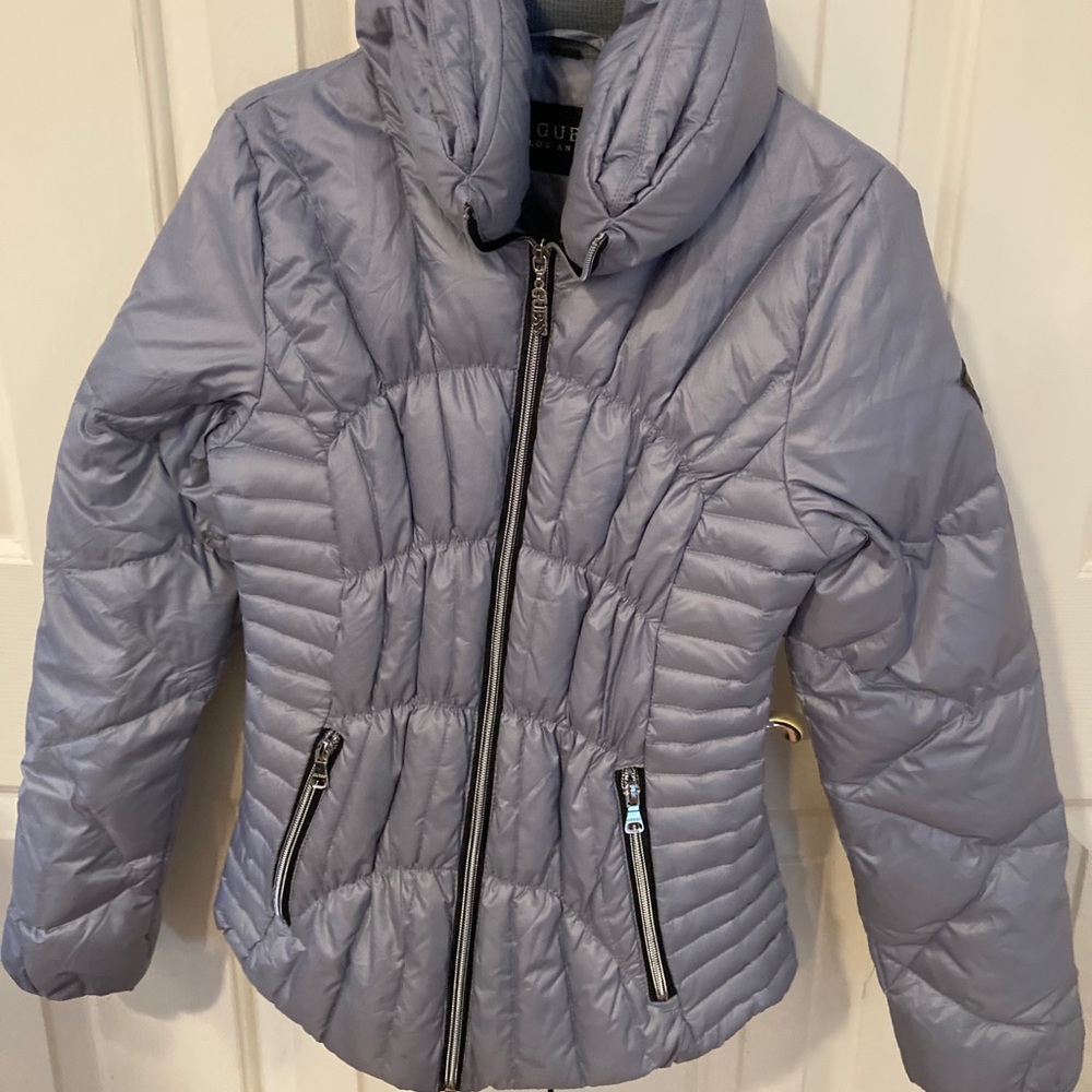 Guess puffer coat grey